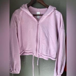 H&M Cropped Zip-Up
